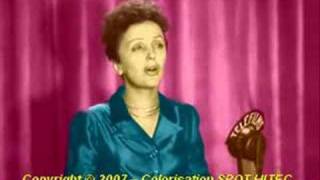 Edith Piaf - L&#39;Hymne a l&#39;Amour en couleur