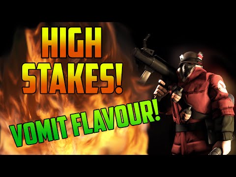 [TF2] Vomit Flavour! HIGH STAKES! Bertie Bots Every Flavour Beans!