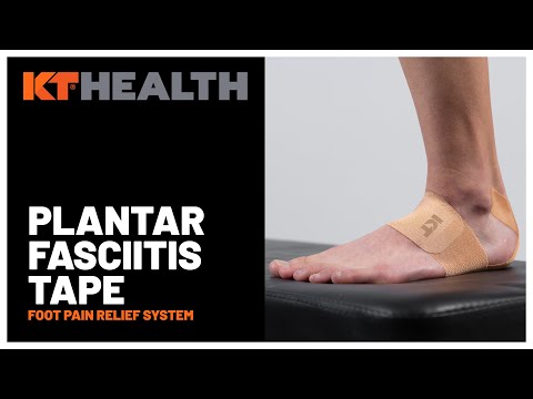KT Health Plantar Fasciitis Tape | Foot Pain Relief System