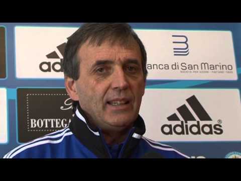 San Marino vs England - Mazza pre-match interview