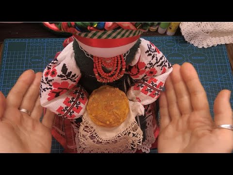 Лепим Каравай из соленого теста. Making a loaf of salt dough.