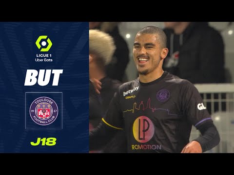 But Zakaria ABOUKHLAL (75' - TFC) AJ AUXERRE - TOULOUSE FC (0-5) 22/23