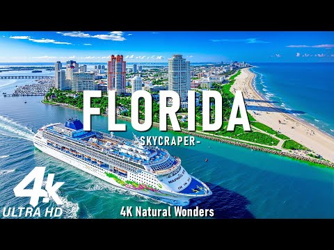 Florida 4K - Discovering Stunning Beaches and Iconic Landscapes | 4K VIDEO ULTRA HD