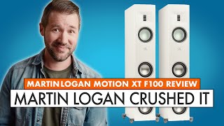 Video thumbnail for RIP High End - NEW Martin Logan Speakers! Motion XT F100 Review by Andrew Robinson