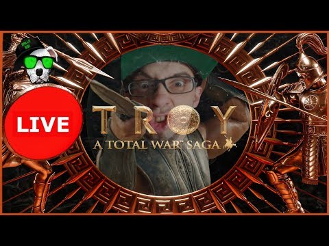 Brille in: A Total War Saga: TROY | Livestream deutsch #PCWSDS