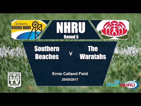 2017 NRHU Round 5 Premier 1 - Southern Beaches v Waratah