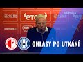 Trenéři Jílek a Trpišovský po utkání SK Slavia Praha - SK Sigma Olomouc