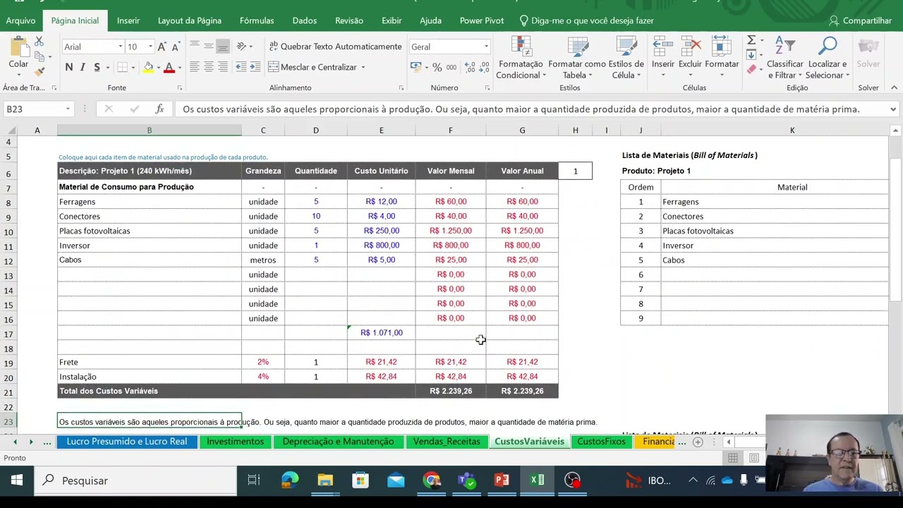 Análise de Viabilidade Econômica - PAA IV 2