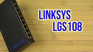 Linksys LGS108 - відео 1