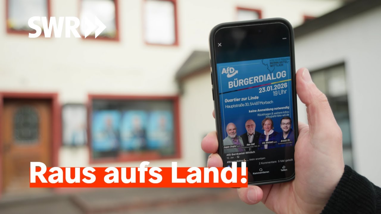 Wie die AfD noch stärker werden will | Zur Sache! Rheinland-Pfalz
