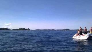 preview picture of video '1000 Islands Poker Run 2010 - Statement! V-Bottom'
