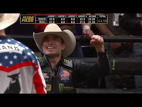 Guilherme Marchi rides Blue Stone for 86.75 points (PBR)