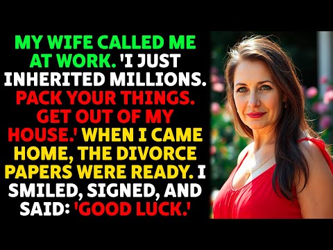 My Wife Called Me: 'I Just Inherited Millions. Pack Your Things. GET OUT OF MY HOUSE!' | Drama Story