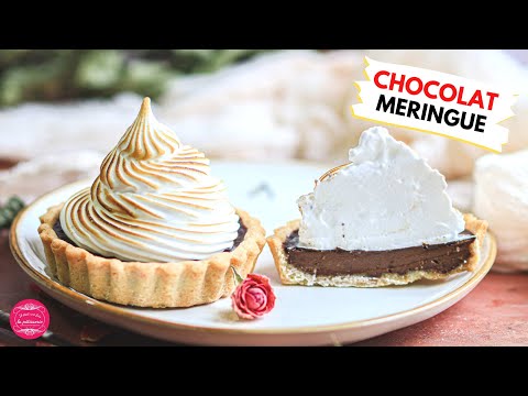 Meringued Chocolate Tartlets