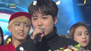 151204 KBS Music Bank Lee Hong Ki - No 1 Enccore