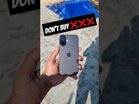 1 BIG PROBLEM With iPhone 16 ❌❌❌