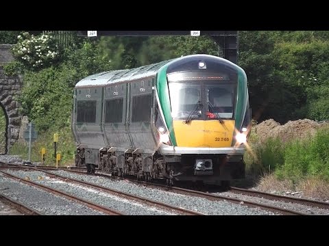 IE 22000 Class Intercity Train number 22246 - Kildare Station