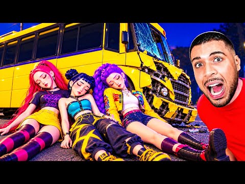 Le BUS KPOP DEMON HUNTERS A FAIT UN ACCIDENT !