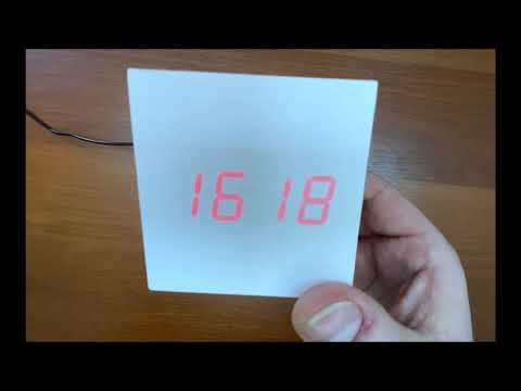 Настройка Wooden Clock, Настройка Деревянных часов