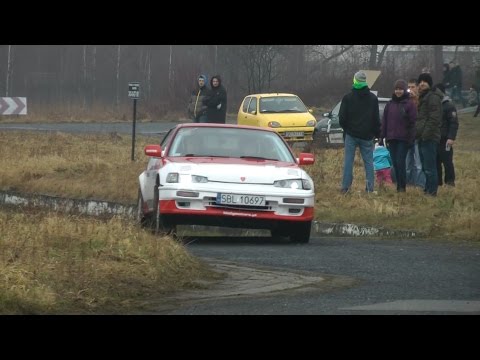 Noworoczny Rallysprint AZT 2015 - Dawid Tomala Grzegorz Ira Honda CRX by OesRecords