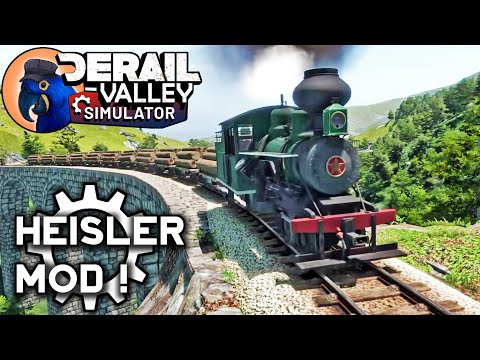 GEARED STEAM RETURNS to DERAIL VALLEY! Wild 'ol West Mod Spotlight