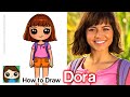 How To Draw Dora The Explorer The Lost City Of Gold