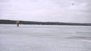 Kitewing Sailing in the Finger Lakes