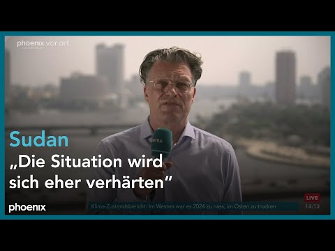 Alexander Stenzel aus Kairo zur Situation im Sudan am 15.04.25