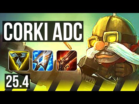 CORKI & Nautilus vs ASHE & Lulu (ADC) | KR Master | 25.4
