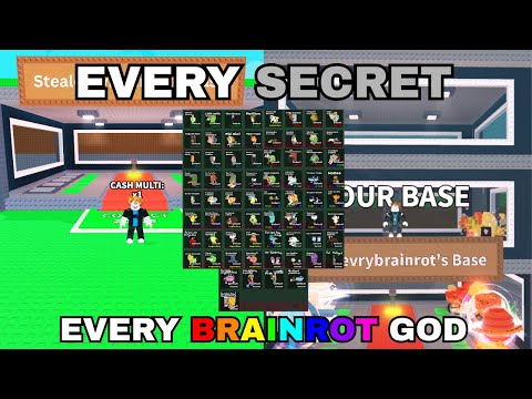 Starting Over and Obtaining EVERY SINGLE BRAINROT COMPLETELY F2P!