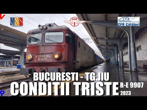 Bucharest - Targu Jiu | Travel and presentation of the Regio Expres train 9907