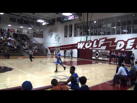 Remy Smith perfect from three 2013 Division 1 State Tournament Round 16