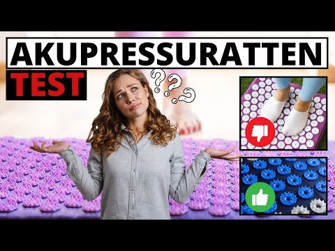 Akupressurmatte Test - Das sind die Besten!
