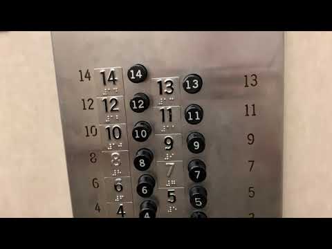 raw files: 4k take of the some old otis elevators with popout buttons