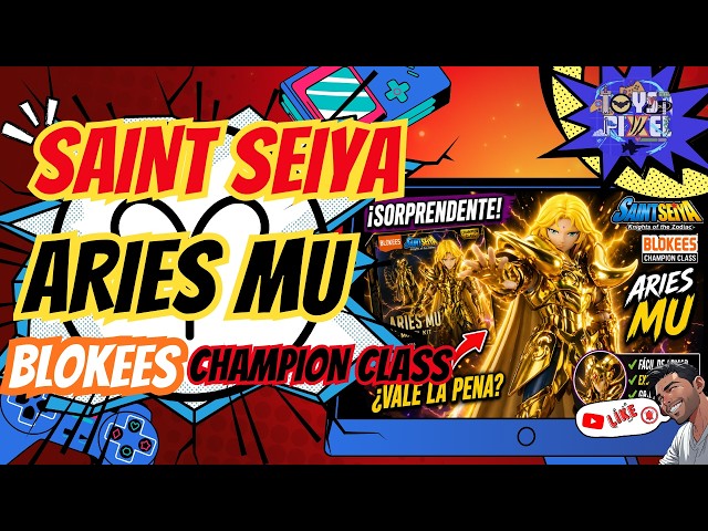 Vídeo relacionado con HiPlay Saint Seiya Series Champion Class Aries - Kits de modelo de montaje Mu