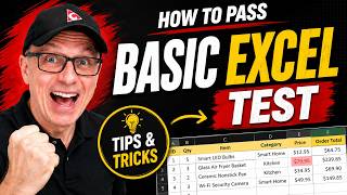 BASIC EXCEL TEST Practice for Job Applicants