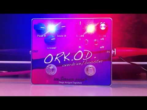 ice Scream pedals - Ork.Od. Overdrive/Booster - Diego Arrigoni Signature