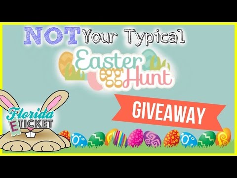Florida E-Ticket - 'Not Your Typical Easter Egg Hunt' - March 26, 2016