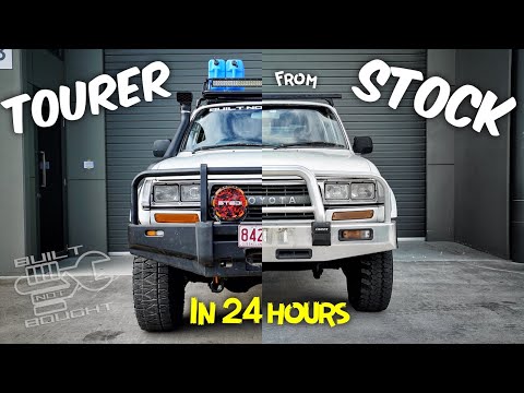 BNB BUDGET BUILD || Stock to Tourer in 24 Hours!!