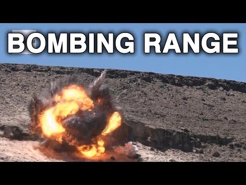 Nevada Test and Training Range - Life of a Target on the Bombing and Gunnery Range