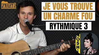 Je vous trouve un charme fou - Hoshi &amp; Roussel / Tuto Guitare / Accords &amp; Paroles