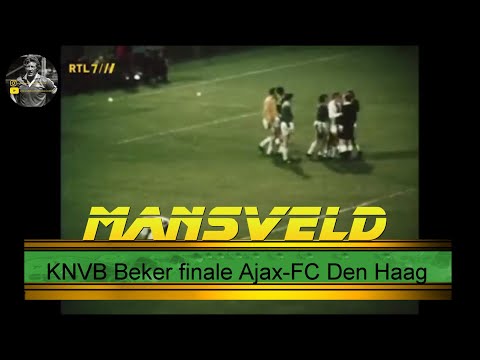 KNVB Beker Finale Ajax - FC Den Haag 3-2, 11 mei 1972