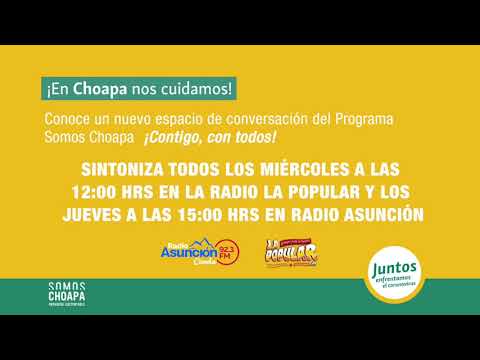 Programa de Radio ¡Contigo, con todos! Capítulo 1