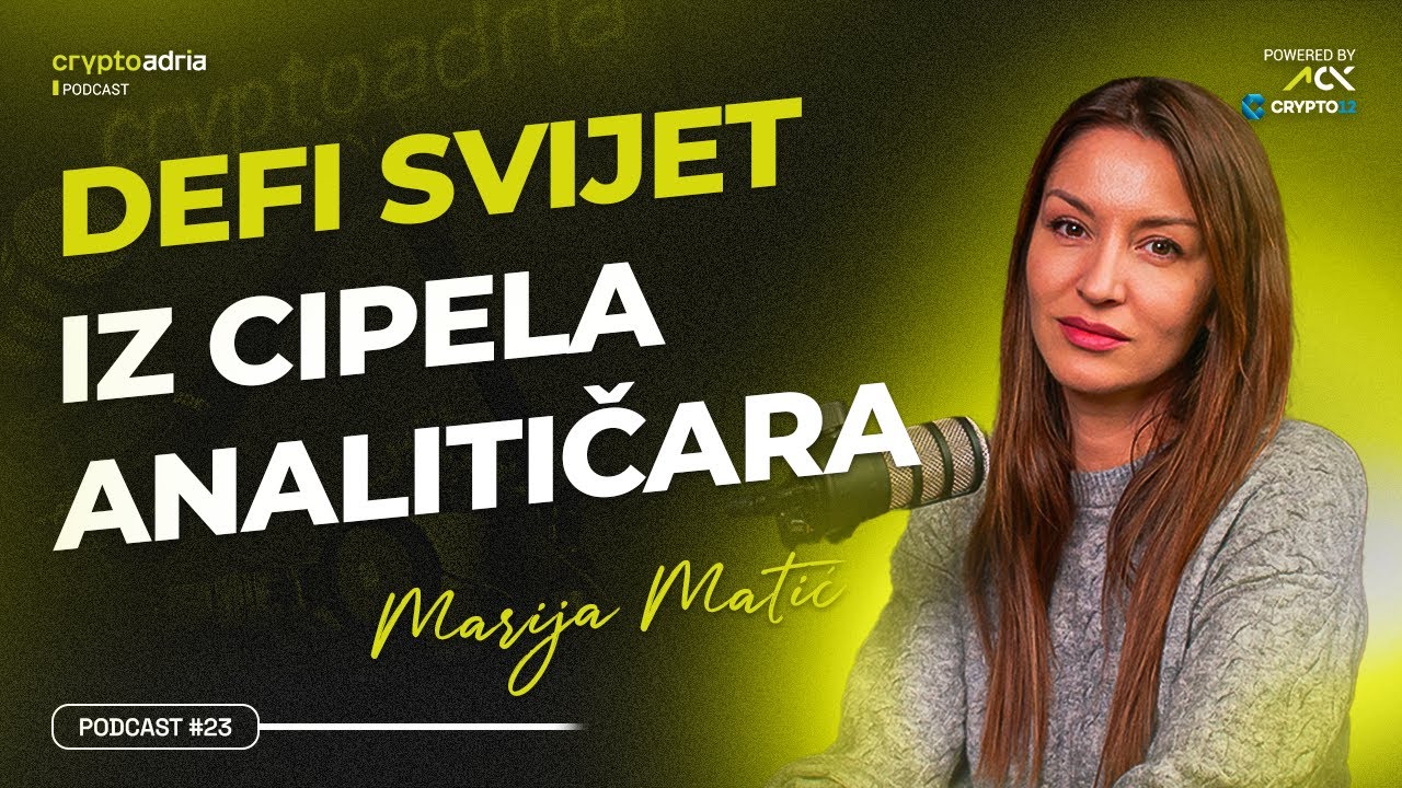DeFi svijet iz cipela analitičara | CryptoAdria podcast