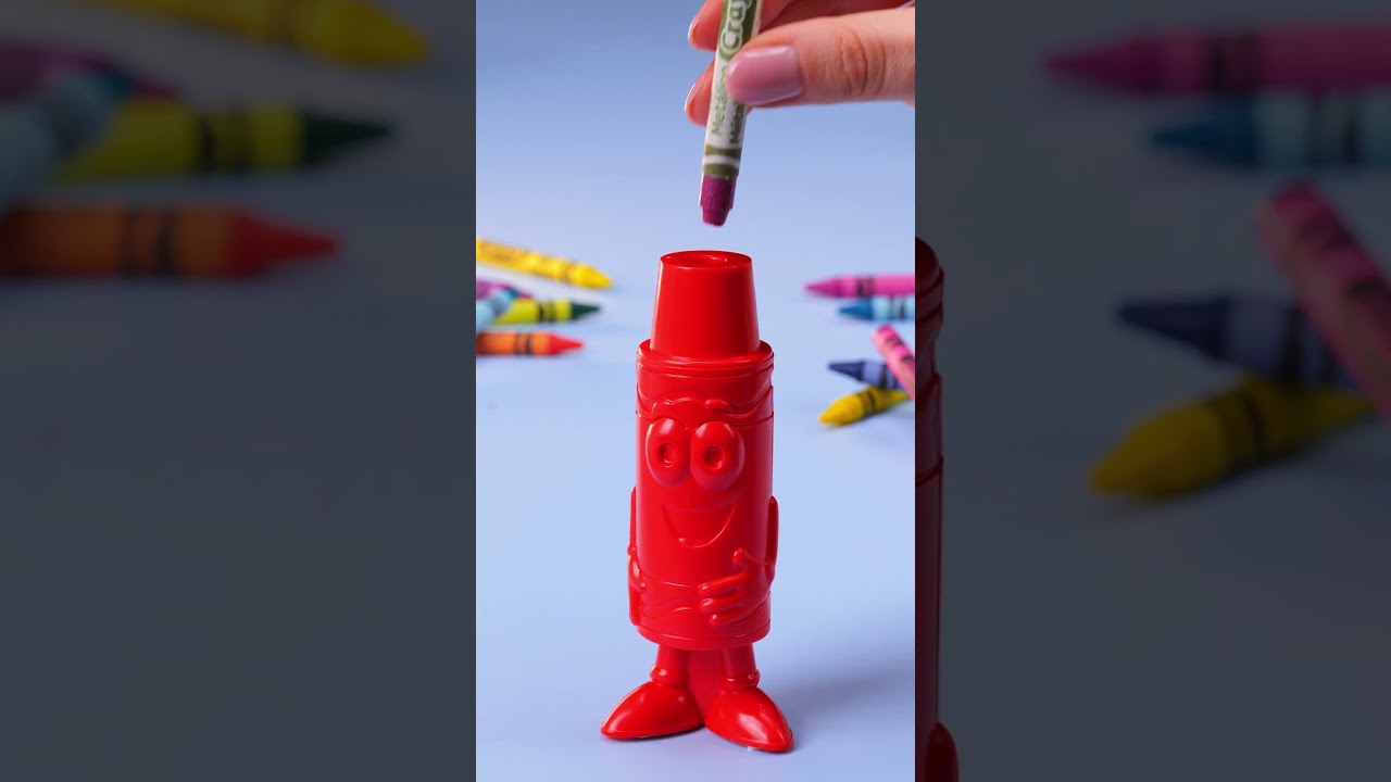 ASMR Crayola Crayon Sharpening 🖍️ #shorts #asmr #asmrsounds