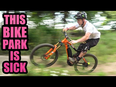 THIS BIKE PARK IS SICK - MTB TRAILS AND FREERIDE!
