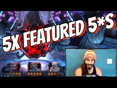 WE GOT HIM ALREADY!!! 5x NEW Featured 5 Star Crystals!!!