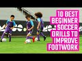 Best Beginner Soccer Drills to Improve Footwork | U6 & U8 Soccer Drills | Fun Soccer Drills by MOJO