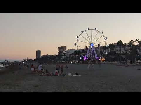 At the beach in Estepona