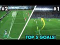 TOP 5 GOALS IN FC MOBILE